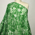 EXCLUSIVE 90% Linen 10% Silk –Toile de Jouy ~ 'Safari' Forest Green REVERSE